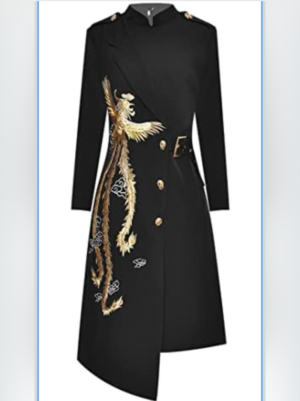 Black blazer Phoenix dress from Vicky and Lucas